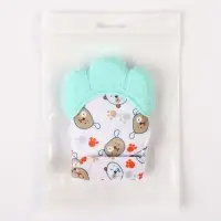 Прорезыватель-рукавичка Крошка Я &laquo;Собачки&raquo;, от 3 мес., мятный