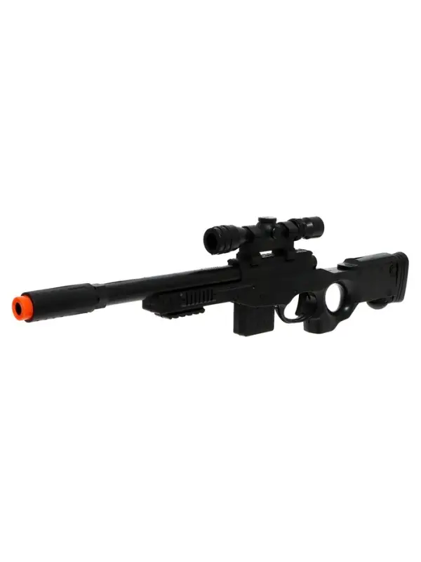 Винтовка AWP, стреляет присосками