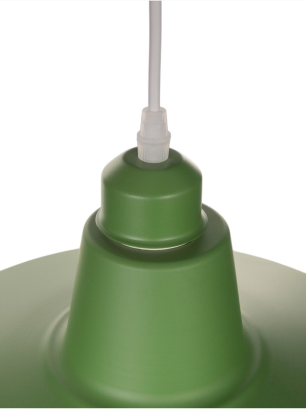 Светильник Ronald 1х40Вт Е27 пр-1м тёмно-оливковый 36х36х15см