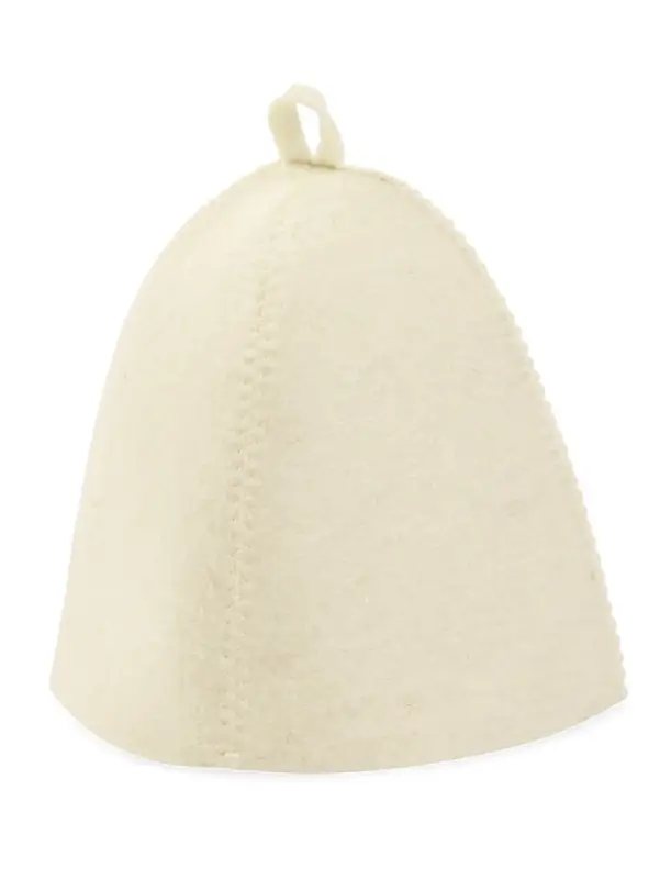 Шапка для бани и сауны &laquo;Видимо ведьма&raquo;, полиэфир, шерсть