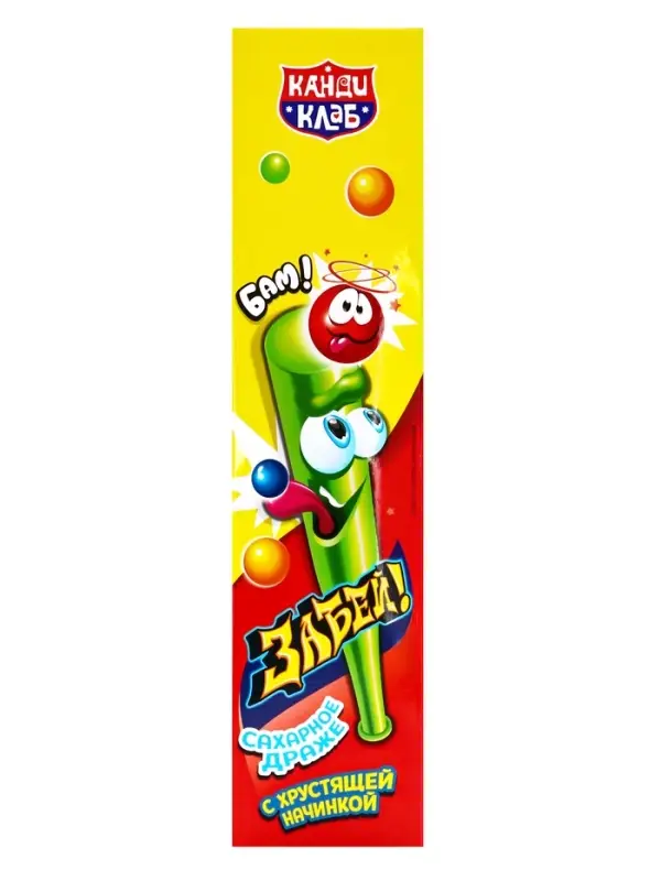 Сахарное драже с хрустящей начинкой «Забей!», 13 г Сахарное драже с хрустящей начинкой «Забей!», 13 г