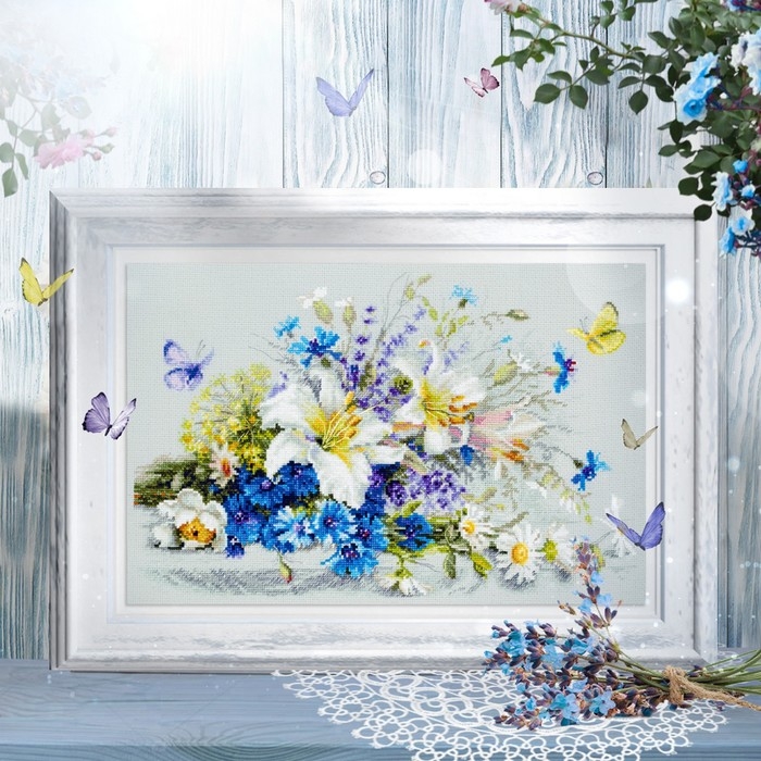 Набор для вышивания Набор для вышивания "Нежный дуэт" 40 х 25