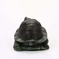 Садовая фигура из полистоуна &laquo;Черепаха на камне&raquo;, 23&times;14&times;12 см, Greengo
