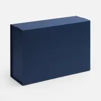 Коробка складная RealBig Fold, темно-синяя