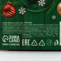 Эфирное масло, набор 3 шт х 10 мл, Банный Дух Эфирное масло, набор 3 шт х 10 мл, Банный Дух