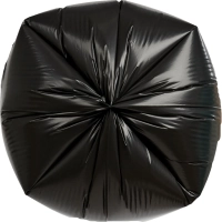 Мешки для мусора ПВД 45л 25мкм 20шт/рул черные 40x90см EcoСlean