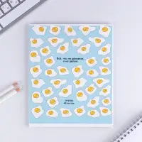 Тетрадь в клетку, 48 л., А5, на скрепке, блок №1 «Паттерн» МИКС Тетрадь в клетку, 48 л., А5, на скрепке, блок №1 «Паттерн» МИКС