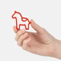 Подвеска «Лошадка с седлом»