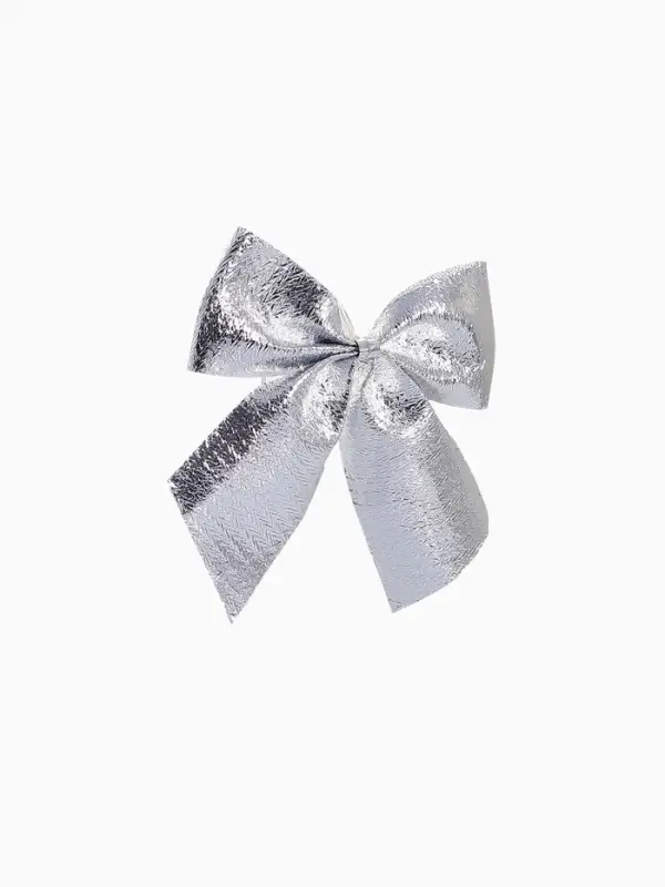 Ёлочные игрушки &laquo;Сюрприз&raquo;, набор 16 шт. (4 шара, 4 банта, 4 подарка, 4 шишки), серебристый/голубой