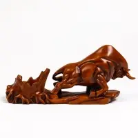 Подставка под бутылку TAKE IT EASY &laquo;Бык&raquo;, полистоун под дерево, 49&times;11&times;22 см