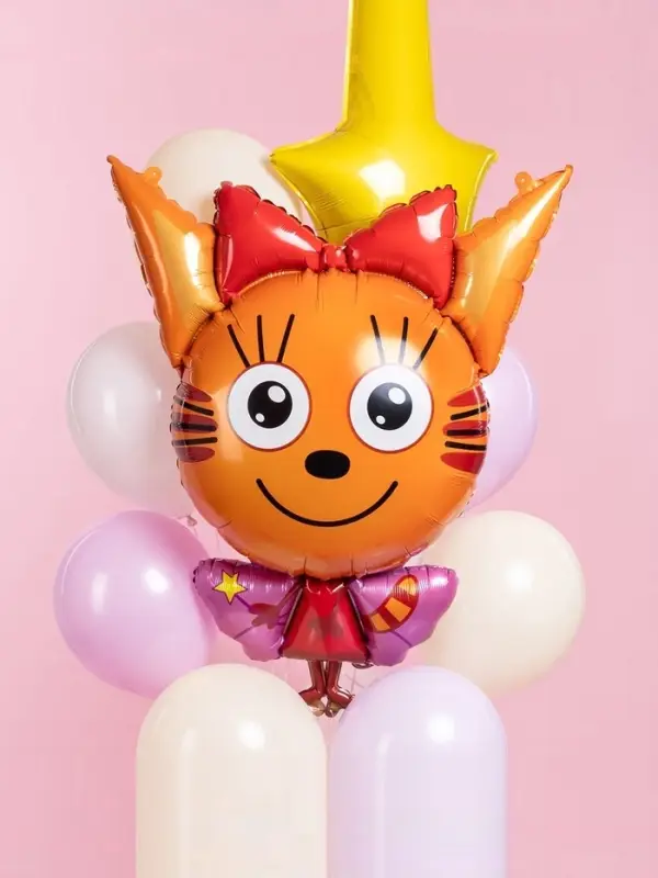 Воздушный шар фольгированный 42" &laquo;Три Кота. Карамелька фея&raquo;