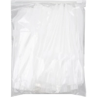 Пакет с замком слайдер EVA прозрачный 60 мкм 15х20, 50 шт/уп