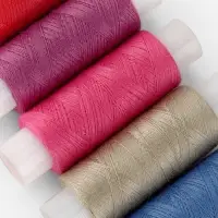 Нитки &laquo;Яркие&raquo;, 50/2, 150 м, набор 8 шт., разноцветные