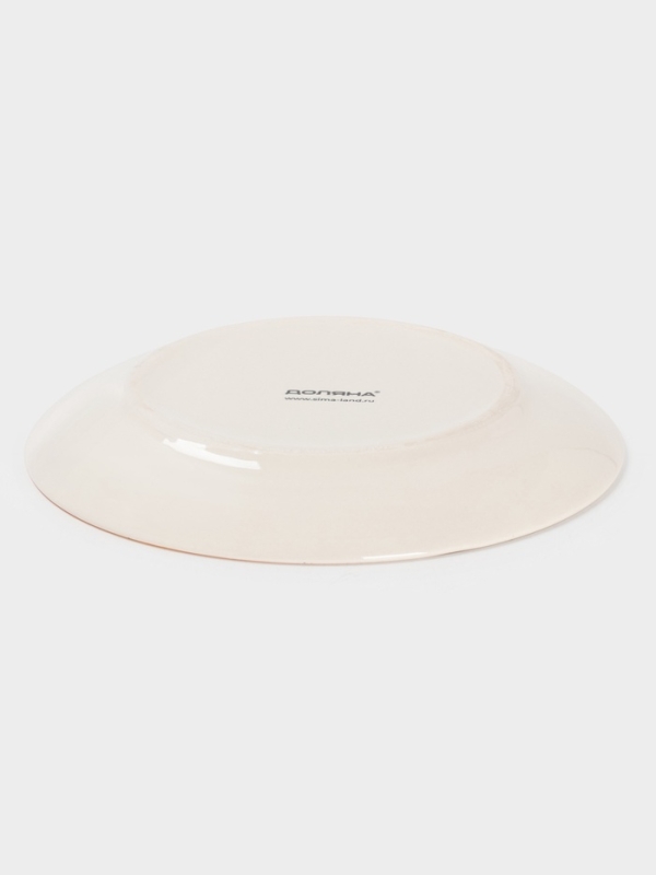 Тарелка десертная Доляна "А-ля Прима" 19см, 19,5х2, цвет оранжевый