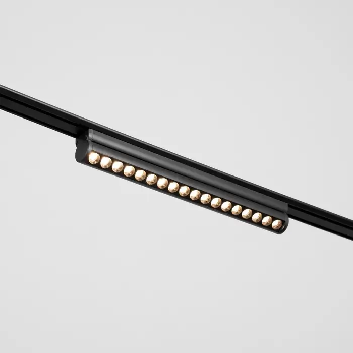 Светильник трековый BayerLux SLIM &laquo;Книжка-33&raquo;, LED, 18 Вт, 3000K-6000К, 48 В, CRI90, 3.2&times;3.8&times;33.6 см, чёрный