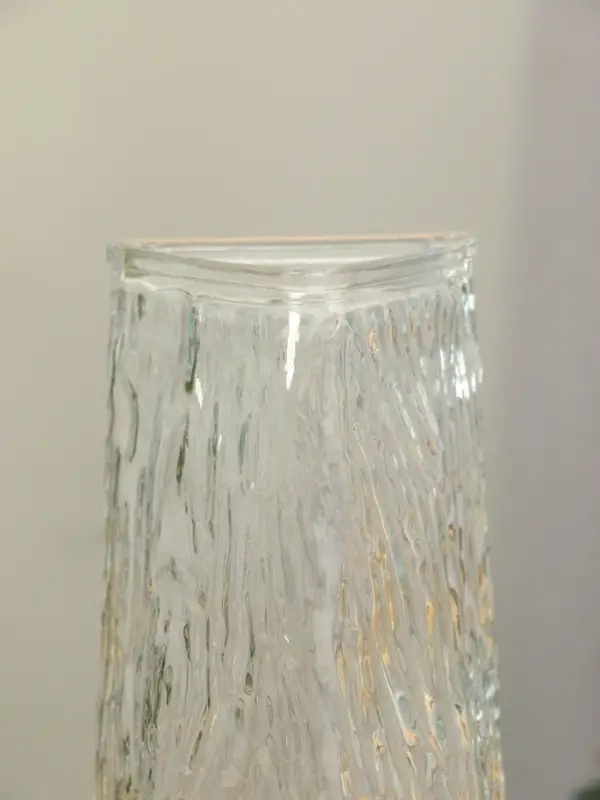 Ваза стекло настольная "Джойс" 24х11х7,5 см, прозрачный