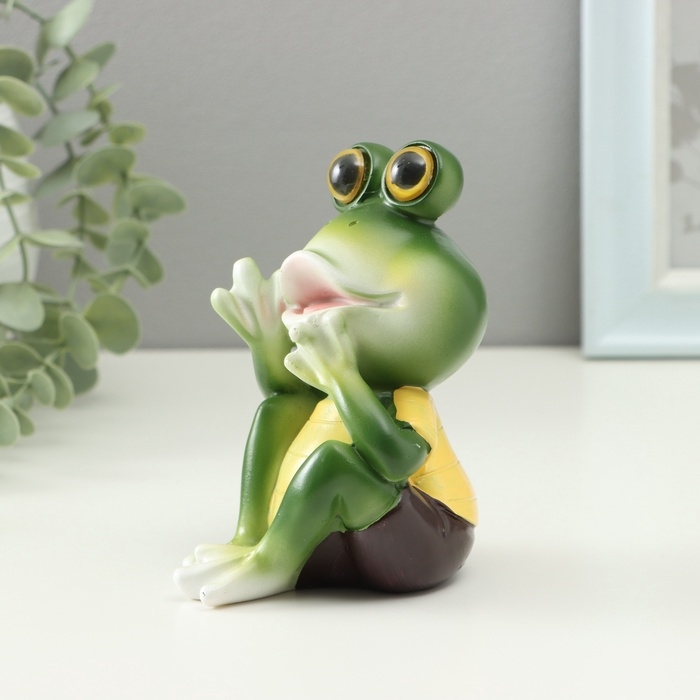 Фигурка  Фигурка "Лягушонок" 7х9,5х11,5см