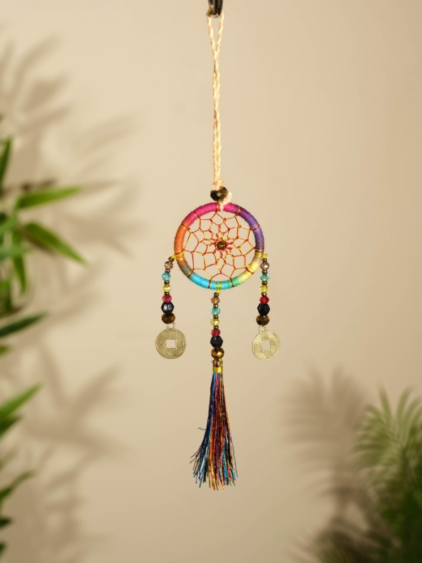 Ловец снов 4х20 см. разноцветный Ловец снов 4х20 см. разноцветный