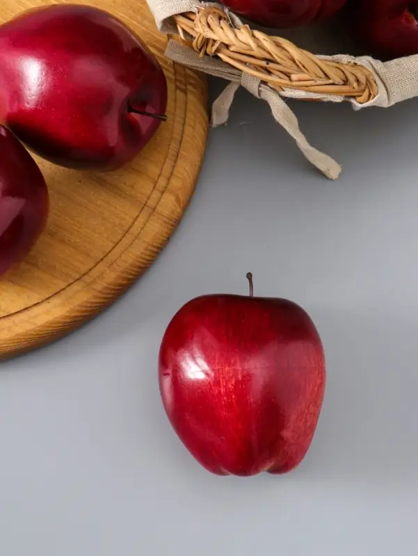 Муляж &laquo;Яблоко&raquo;, d=8 см, бордо