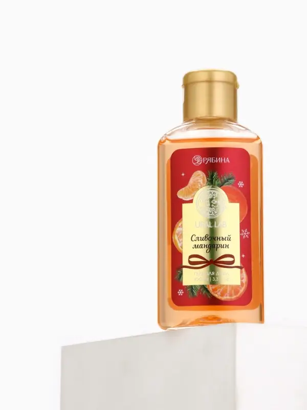 Ural Lab Арома Саунд Гель для душа сливочный мандарин, 100 мл