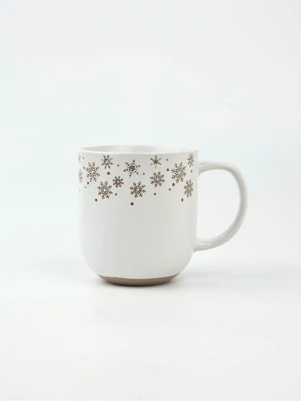 Кружка новогодняя керамическая &laquo;Снежная сказка&raquo;, 400 мл, ручная работа