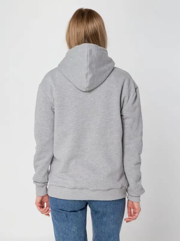 Худи Kirenga Heavy 2.0, серый меланж, размер XS