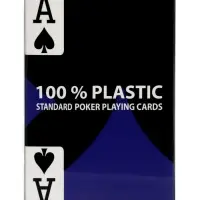 Карты игральные пластиковые, колода 55 шт., 6.5&times;9&times;2 см, МИКС