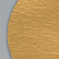 Подложка для торта, кондитерская, 26 см, золото-серебро,0.8 мм