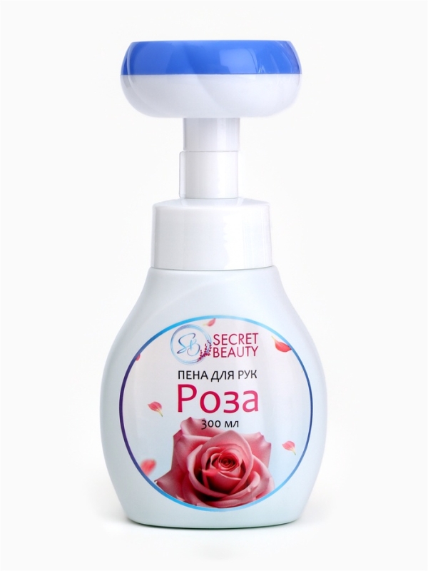 Пена для рук с ароматом розы, 300 мл Пена для рук с ароматом розы, 300 мл