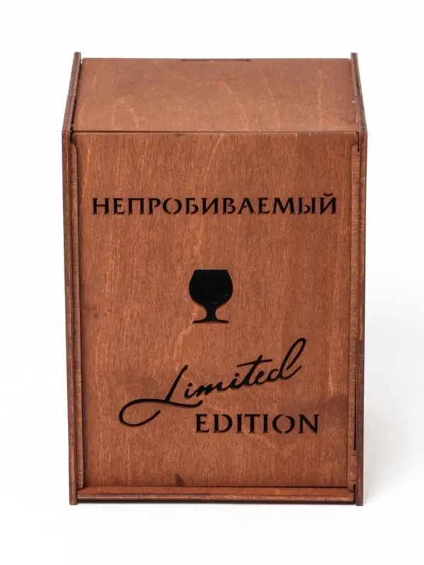 Бокал для коньяка с пулей &laquo;Непробиваемый&raquo;, 395 мл