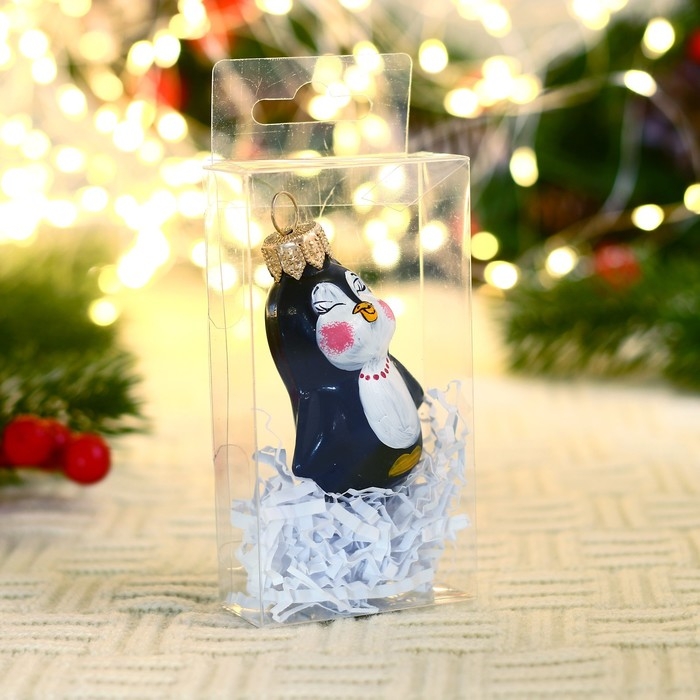 Ёлочная игрушка Ёлочная игрушка "Пингвинёнок" 6,3 см,