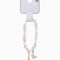 Браслет с подвесками &laquo;Сахарный. Бабочка&raquo;, d=6 см, шар №8, разноцветный в золоте