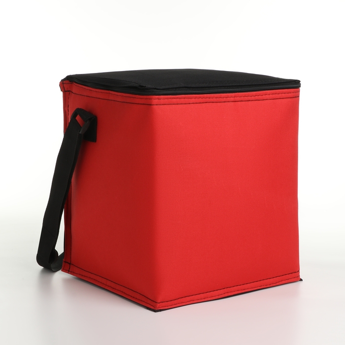 Термосумка на молнии, 15 л, цвет красный Термосумка на молнии, 15 л, цвет красный