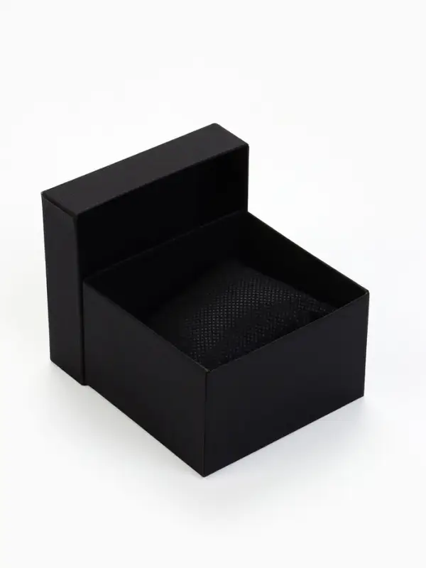 Коробка для часов, цвет чёрный, вставка чёрная 9х8,5х5 Коробка для часов, цвет чёрный, вставка чёрная 9х8,5х5