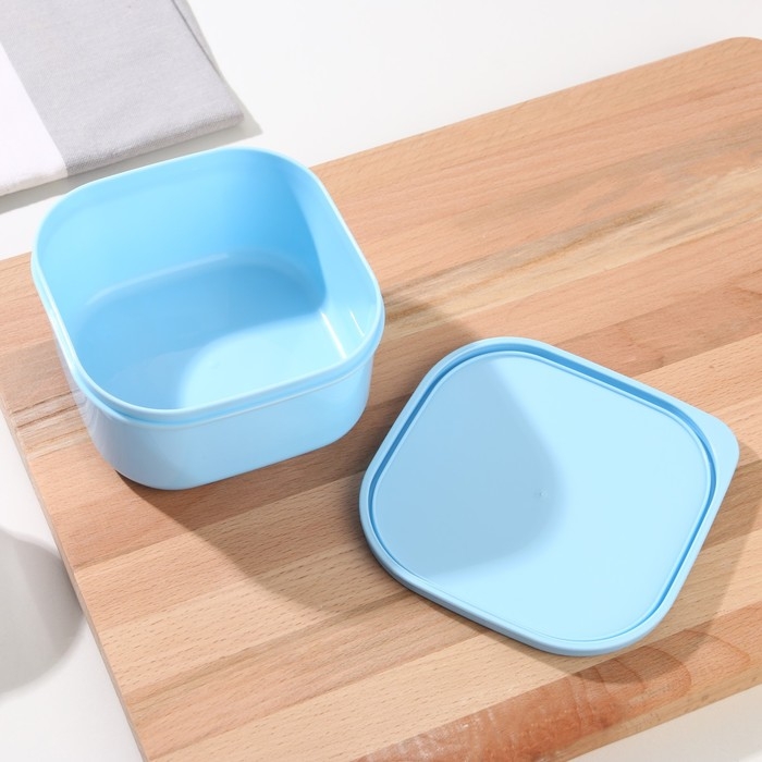 Ланч-бокс «Ешь молись спи», квадратный, 700 мл Ланч-бокс «Ешь молись спи», квадратный, 700 мл