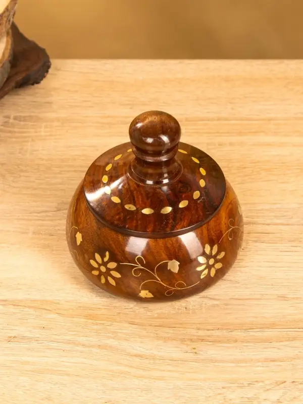 Сахарница Сахарница "Ассорти" 12х12х10 см, дерево шишам