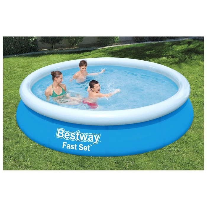 Бассейн надувной Fast Set, 366 х 76 см, от 6 лет, 57273 Bestway Бассейн надувной Fast Set, 366 х 76 см, от 6 лет, 57273 Bestway
