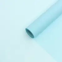 Пленка для цветов, матовая, голубой, 0.57&times;10 м &plusmn;1 см