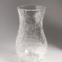 Ваза для цветов &laquo;Паутинка&raquo;, грация, 19.5&times;10.5 см, стекло, прозрачная