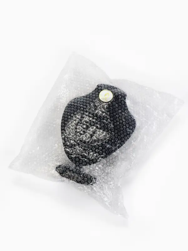 Бюст для украшений QF, 15.5&times;10&times;25 см, h=25 см, чёрный