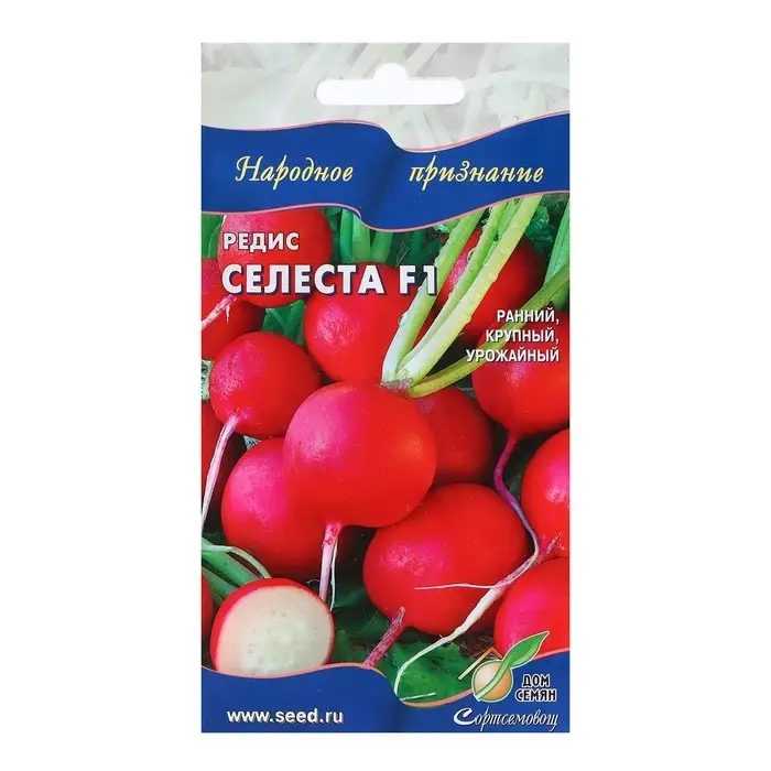 Семена Редис Семена Редис "Селеста F1", 60 шт