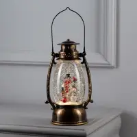 Светодиодная фигура &laquo;Два снеговика&raquo; 14&times;23.5&times;11 см, пластик, от батареек ААх3, USB, свечение тёплое белое