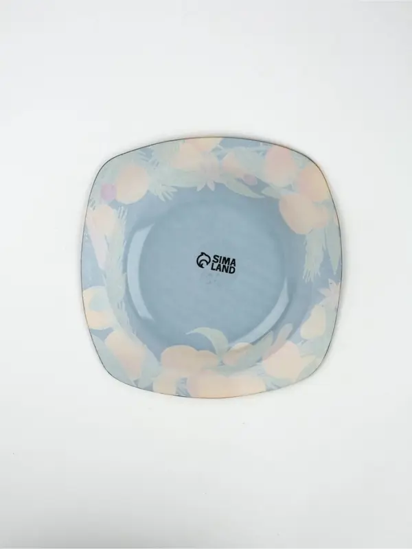 Тарелка суповая новогодняя &laquo;Апельсины&raquo;, 20&times;20 см