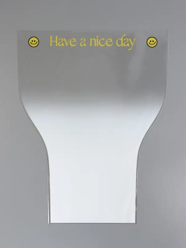 Пакет цветочный Конус, белый, 36×20×45 см±1 см