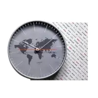Часы настенные интерьерные &laquo;Материки&raquo;, d=30.5 см, бесшумные