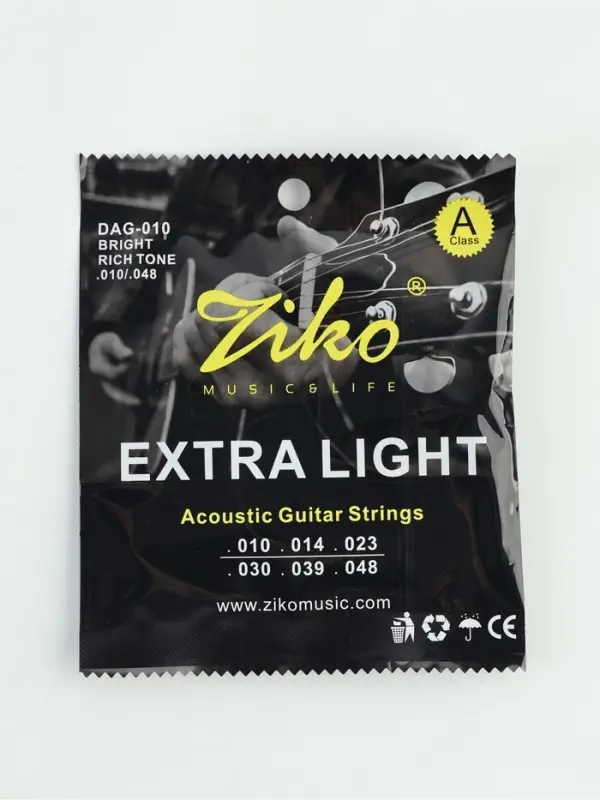 Струны для акустической гитары ZIKO DAG-010 (10-48) Струны для акустической гитары ZIKO DAG-010 (10-48)