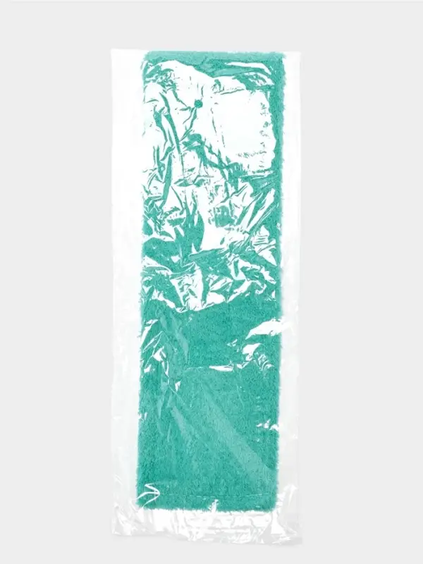 Насадка для плоской швабры Доляна &laquo;Пастель&raquo;, микрофибра, 42&times;12 см, 60 г, мятная