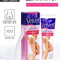 Депилятор Velvet, для чувствительной кожи, 100 мл