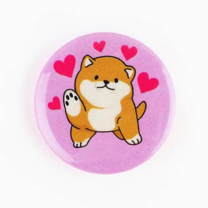 Значок металлический закатной «Милые анимешки», d=2.5 cм, МИКС