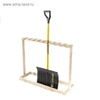 Держатель для садового инвентаря, напольный, под 18 инструментов, Greengo